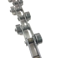 C2052 doublepitch conveyor chains with outplate rollers
