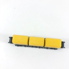 08B conveyor chains with vulcanized elastomer profiles
