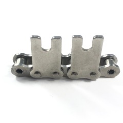 stainless steel conveyor chain with special attachment