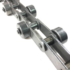 C2052 doublepitch conveyor chains with outplate rollers