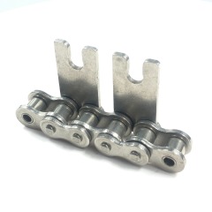 stainless steel conveyor chain with special attachment