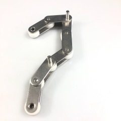 double pitch chains with extended pin