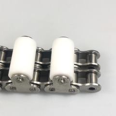 double pitch chains with top rollers