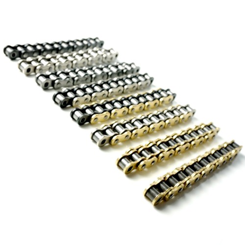 428H motoryclcie chains (copper )