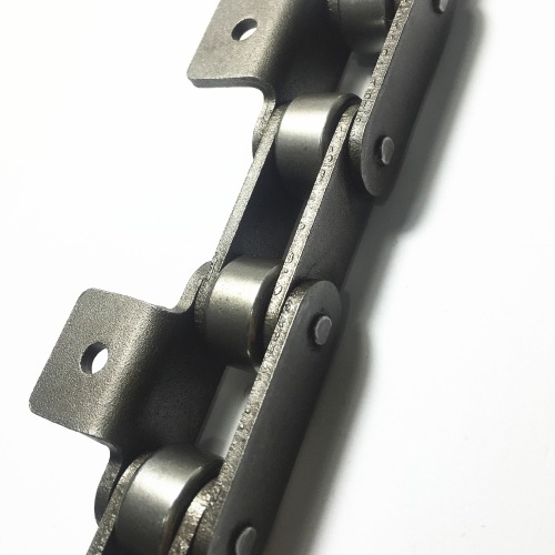 CONVEYOR CHAINS WITH ATTACHMENT
