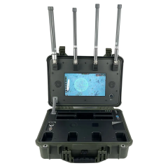 Portable and autonomous Drone monitoring equipment can locate drone and pilot positions comprehensive UAV(Autel,parrot,FPV,Wifi,DIY drones) detection platform VS DJI aeroscope mobile system mavic fpv autel H1C anti drone device