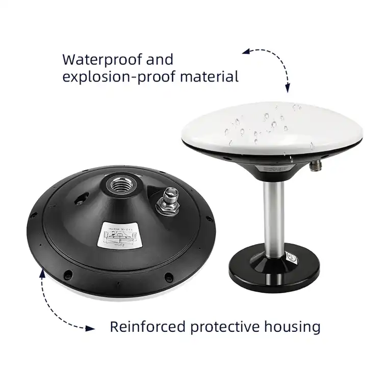High precision mapping measurement dish antenna GNSS four star multi frequency GPS navigation positioning test antenna