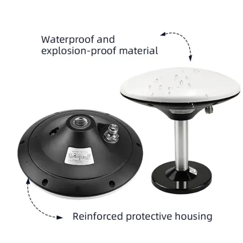 High precision mapping measurement dish antenna GNSS four star multi frequency GPS navigation positioning test antenna