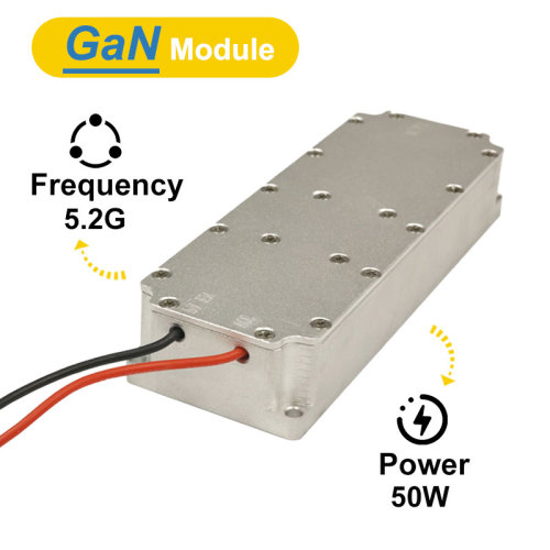 5.2G 5.2Ghz 50W GAN Power RF detect module for anti drone system autel mavic 3 counter fpv C-UAS djis countermeasure amplifier