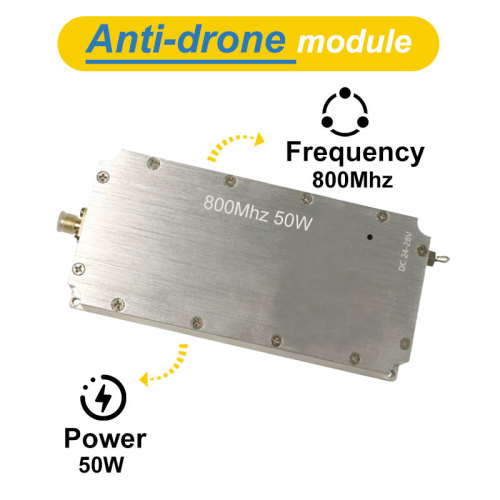 800Mhz 50W Bandwidth support customization RF module RF power amplifier module anti fpv drone UAV DJI autel signal generator