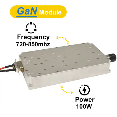720-850mhz 100W GaN Amplifier Anti drone Suppression 700-1100mhz module for anti drone system anti FPV RF power amplifier