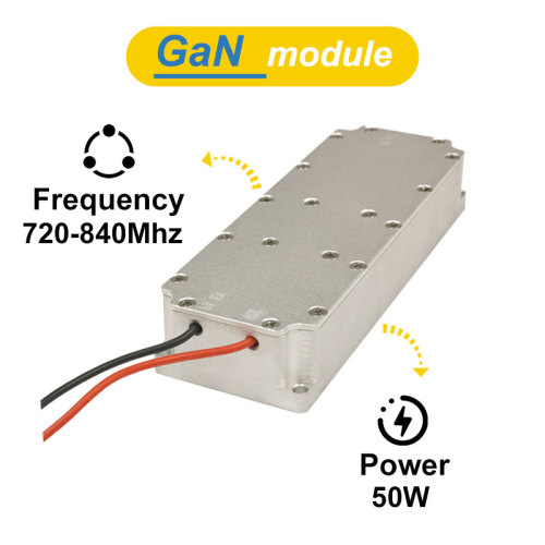 720-840Mhz 50W GAN Power RF detect module for anti drone system autel mavic 3 counter fpv C-UAS djis countermeasure amplifier