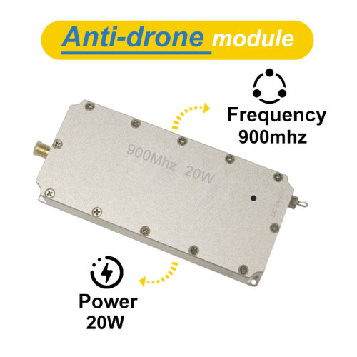 Ldmos 900Mhz 20W Bandwidth support customization RF module RF power amplifier module anti fpv drone UAV DJI autel signal generator