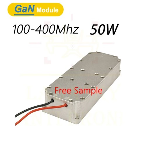 50W GaN 100-400Mhz anti drone module RF amplifier module counter FPV defense system customized