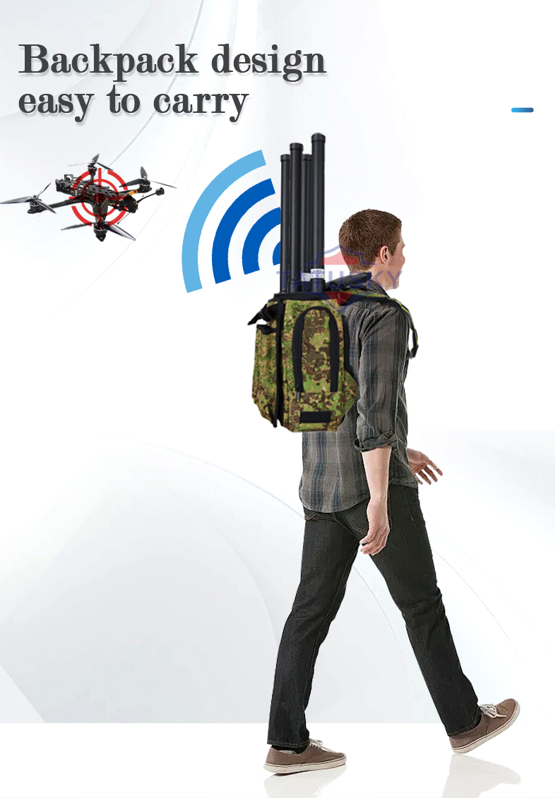 900M+1.2G+2.4G+5.8G Wearable AntiDrone Mini Backpack Customizable 4