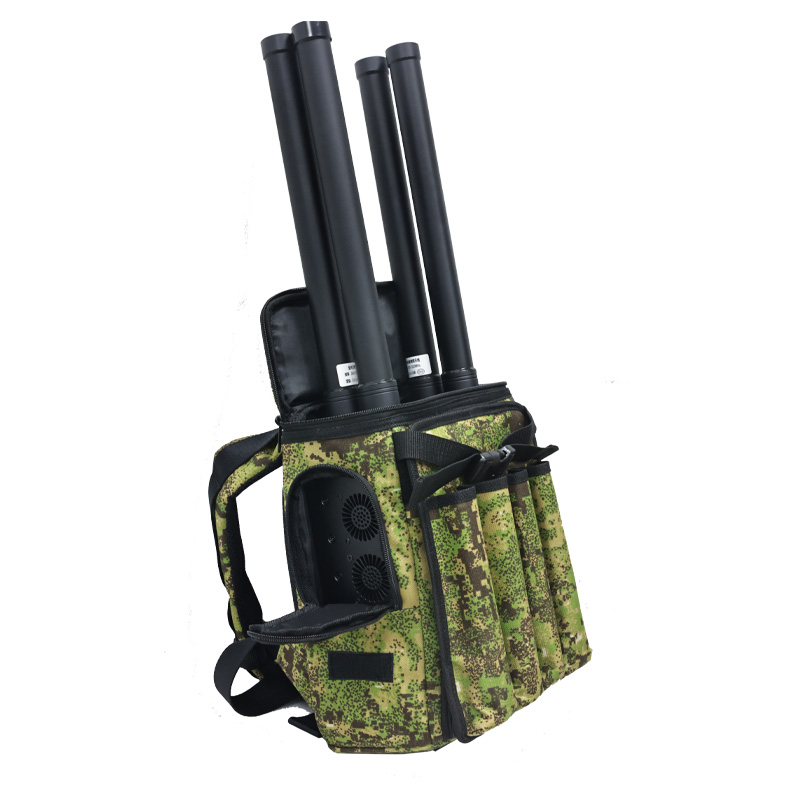 1.2G, 2.4G, 5.2G, 5.8G, 900MHZ, Wearable AntiDrone Mini Backpack