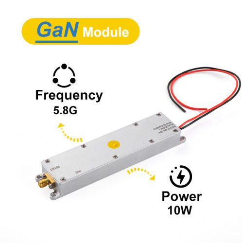 5.8G 5.8Ghz 10W GAN Power RF detect module for anti drone system autel mavic 3 counter fpv C-UAS djis countermeasure amplifier