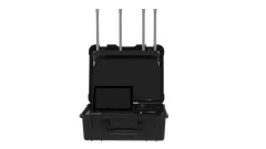 Portable FPV UAV defense monitoring equipment can locate position drone and pilot comprehensive drone detection platform VS DJI aeroscope mobile G8 G16 detect dji autel fpv mavic 900MHz 1.2GHz 2.4GHz 5.2GHz 5.8GHz