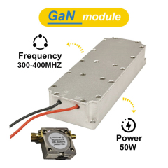 GaN 300-400Mhz 50W amplifiers module with circulator anti UAV module module anti drone system defense anti fpv suppressor