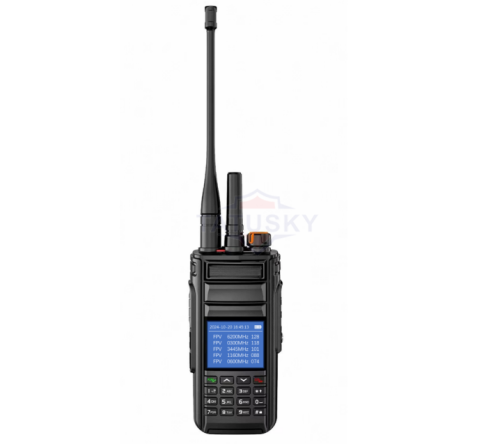 Handheld Drone Detection System 300MHz-6200MHz Two Antenna Full Band Portable UAV Detector FPV Identify All Signal