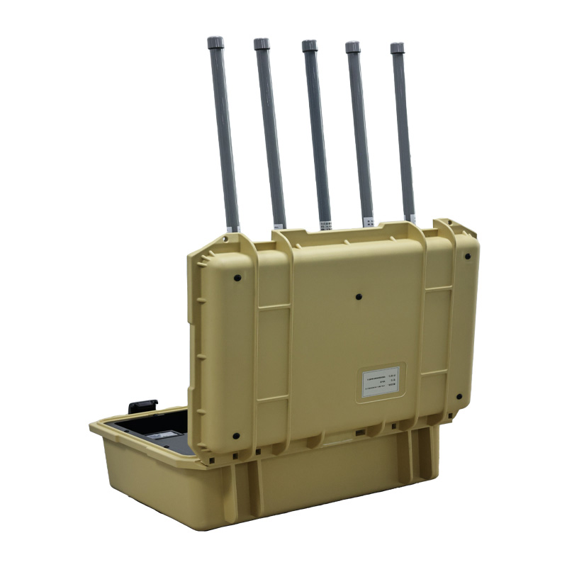 Portable Suitcase UAV Defense System with 8 KM Range and 24/7 Uninterrupted Monitoring for Drone Detection