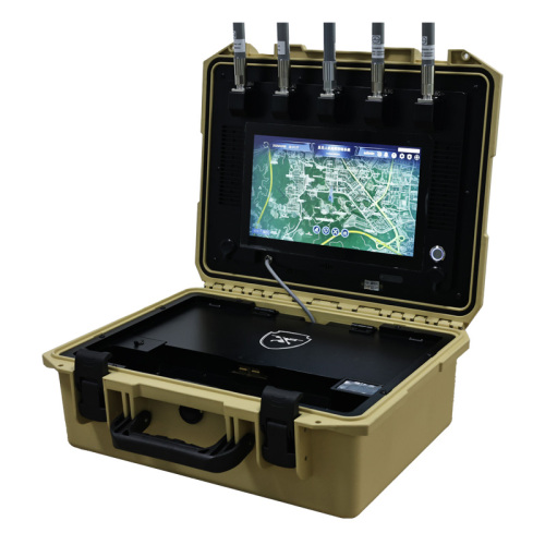 Portable Suitcase UAV Defense System with 8 KM Range and 24/7 Uninterrupted Monitoring for Drone Detection