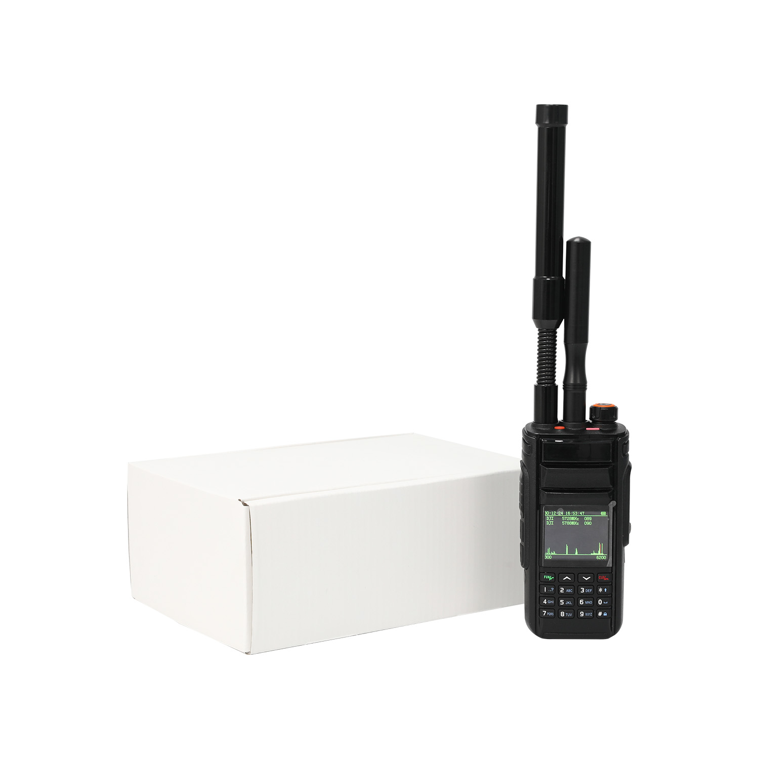 Portable Anti Drone System With 300M-6G Detection 1500M Range And Omnidirectional UAV Positioning Technology