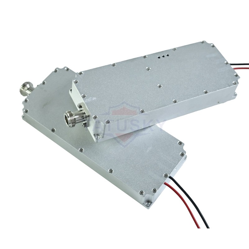 50W 2100-2700MHz Wide-range GaN Module Anti-drone Amplifier Module Signal Source with Circulator