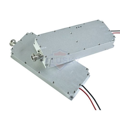 50W 2100-2700MHz Wide-range GaN Module Anti-drone Amplifier Module Signal Source with Circulator