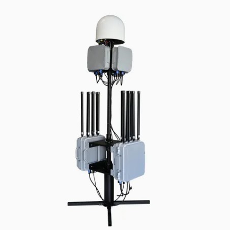 10km Anti Drone System with Uav Detection 300-6000MHz Jamming and Handheld Use Capability and Drone Detection