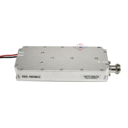 Anti Fpv Module 4000-4900MHz 80W Wideband Power Amplifier Customized Portable RF Power Amplifier GaN Module with RS485