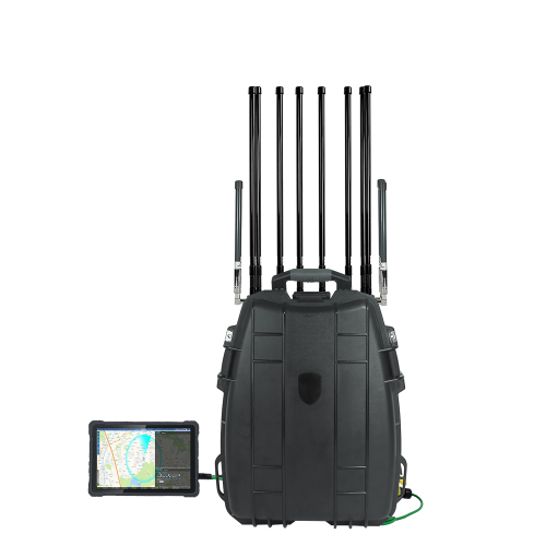 anti drone backpack with detection 200-1020 MHz,2.37-2.52 GHz.5.1-5.2 GHz.5.72-5.88 GHz anti drone system anti fpv anti drone anti uav system