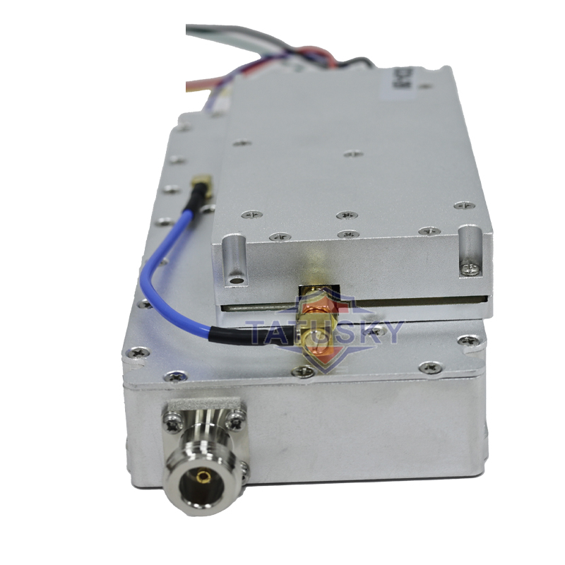 100W GaN LoRa Anti-Drone Module (2500-4000MHz) : RF Power Amplifier with Circulator, Supporting FPV Strike (Compatible with DJI Mavic and Other Drone