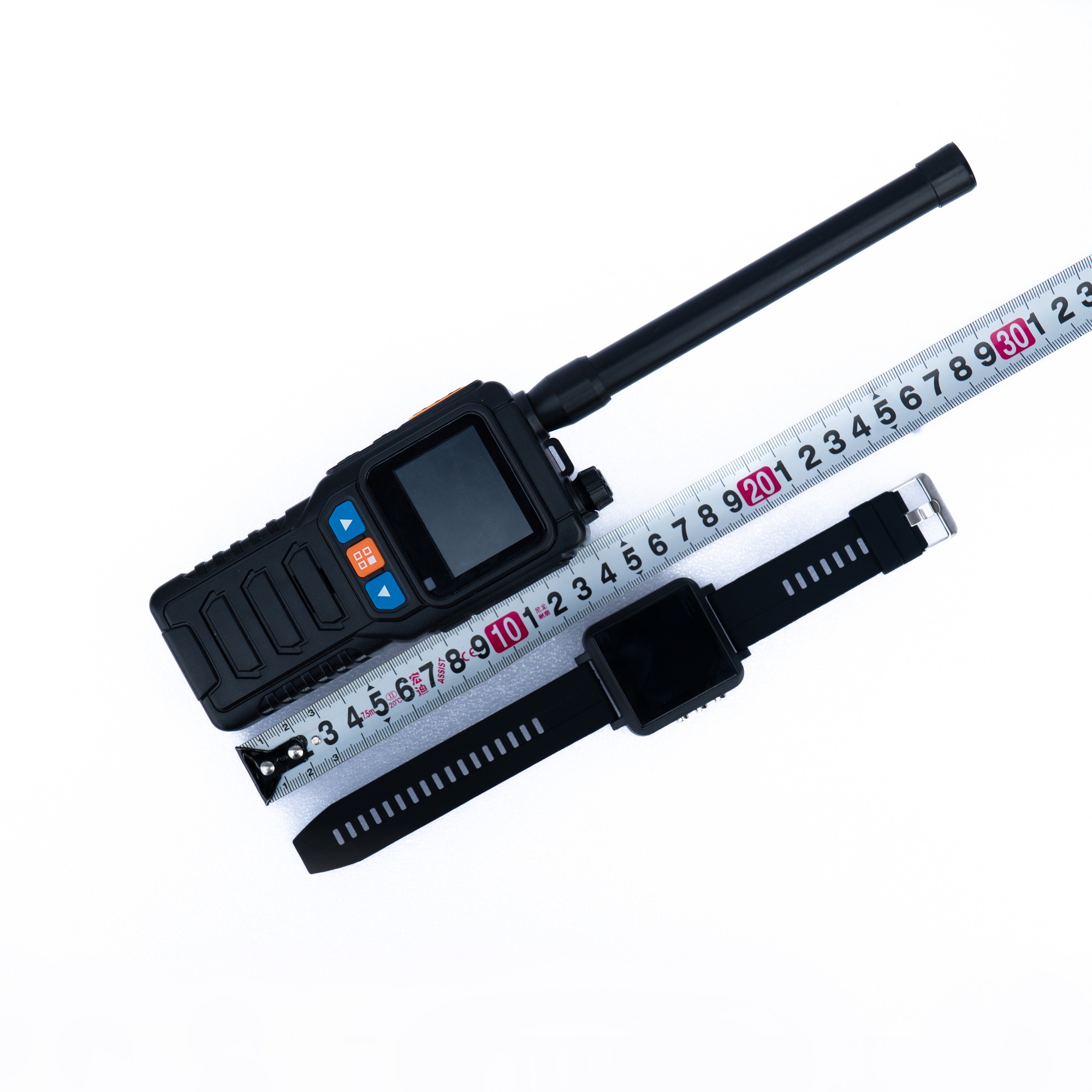 Handheld Drone Detection Device: 70MHz-6.2GHz, Portable Wrist-Watch Anti-Drone System