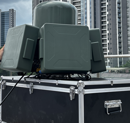 Vehicle-Mounted Drone Countermeasure System: 300M-6GHz Full Band 5KM Detection All-in-One Detection & Jamming for Drone Defense DJI, ANTUEL, FIMI, FPV UAVs
