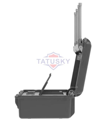 Portable Anti-UAV Solution (10KM Range): Full-Band 100-6200MHz Detection & Positioning, Integrated C-UAV System
