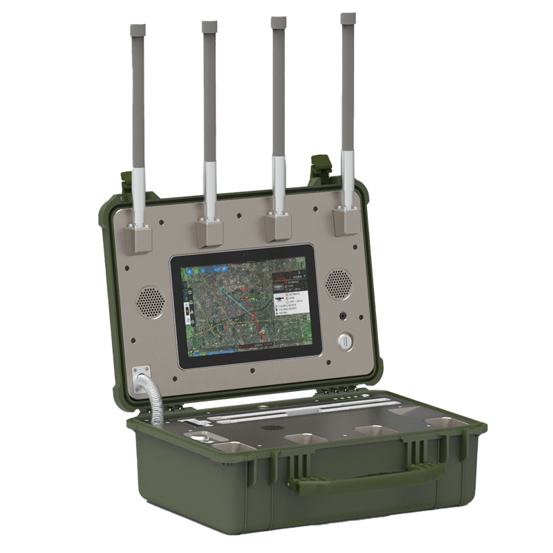 Portable 10KM Anti-Drone System | 100MHz–6.2GHz UAV Detection & Tracking | High-Performance Rapid Deployment Solution