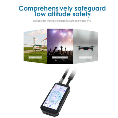 Advanced Handheld Anti-Drone Detector | 3KM UAV & FPV Signal Detection 100MHz–6GHz | Smart Portable Security Solution