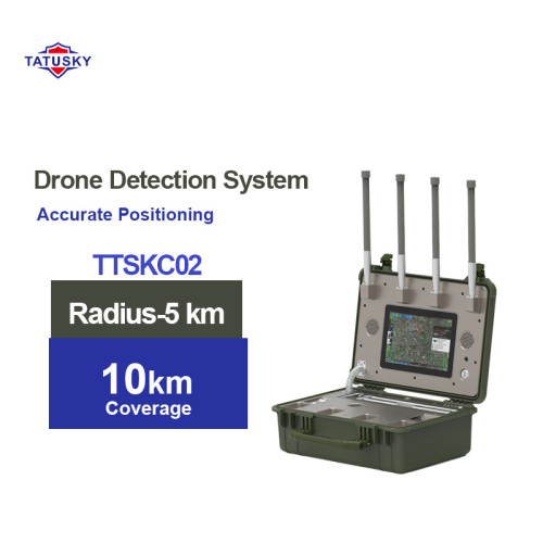 Portable 10KM Anti-Drone System | 100MHz–6.2GHz UAV Detection &amp; Tracking | High-Performance Rapid Deployment Solution