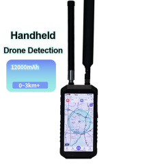 Advanced Handheld Anti-Drone Detector | 3KM UAV & FPV Signal Detection 100MHz–6GHz | Smart Portable Security Solution