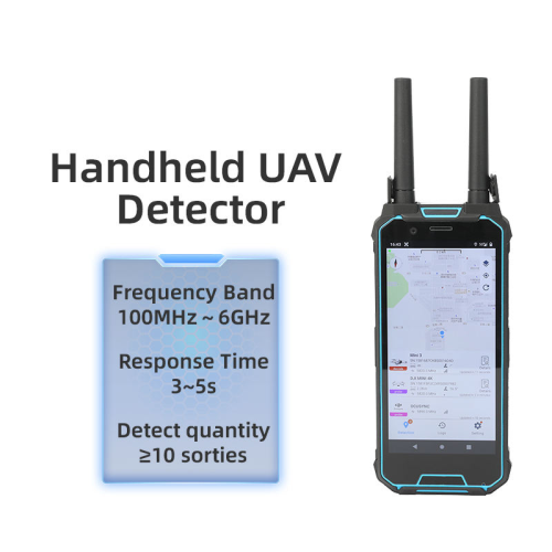 3km Handheld UAV Detection &amp; Positioning Device Compatible with DJI Drones, Autel Drones, FPV Drones