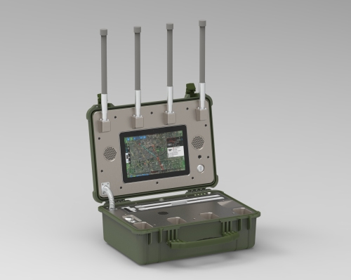 10KM Portable Full frequency Detection &amp; Positioning Anti-Drone System Mobile Locating Pilots and Tracking Drone Detection UAV Fpv Dji Airport Prison