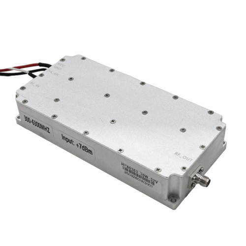 Ultra-Wideband 30W 300-6300MHz Amplifier Module for Anti-Drone &amp; FPV Signal Jamming