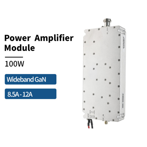 100W Wideband RF Power Amplifier Module (300MHz-6GHz): Integrated Noise Source &amp; PA for Anti-Drone &amp; Radar Systems