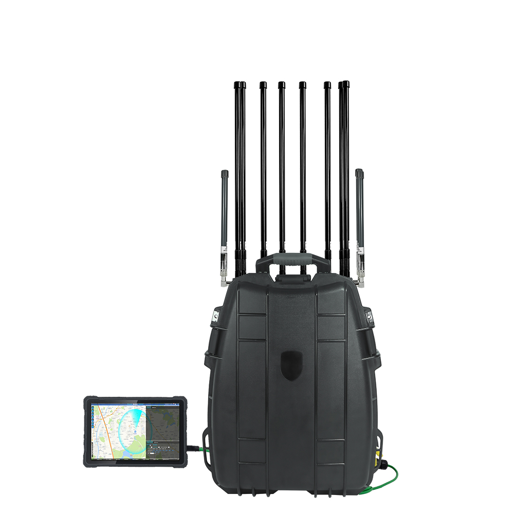 2-in-1 Backpack Drone Detection & Jamming Integration System 2KM customized 380W With 24V 25AH Battery