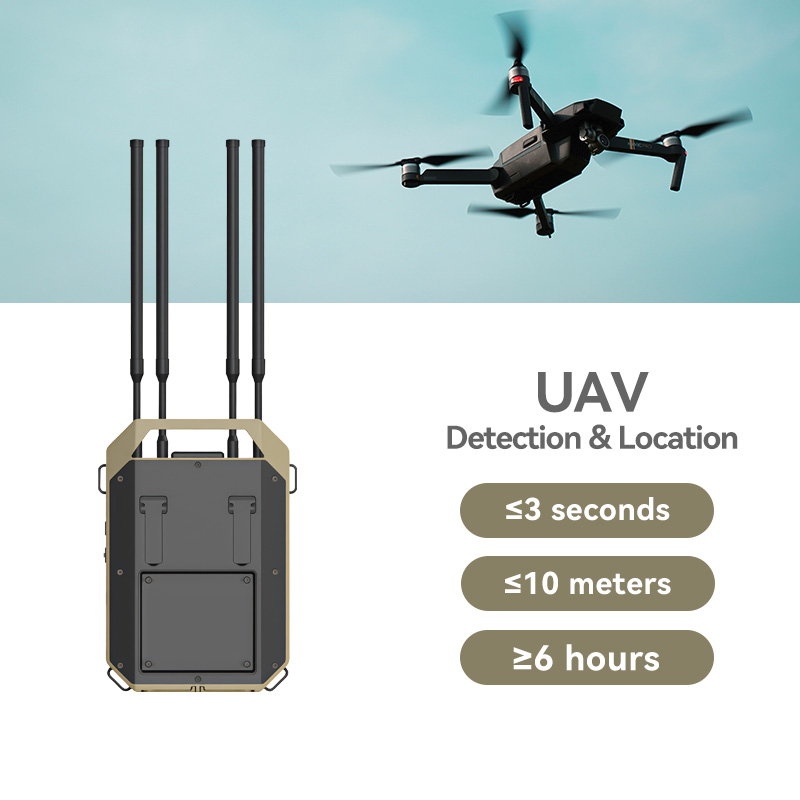 12km Long-Range Drone Detection & Decryption System | Backpack, Fixed & Vehicle Mounted Solution for Concert Security