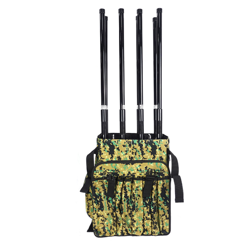 Mobile Backpack-Style Anti-Drone Suppressor with Modular Multi-Band Jamming, Adjustable Frequency Modules, Internal Battery or DC24V Power Supply, Efficient Cooling System for Continuous Field Deployment