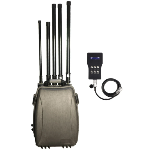 Backpack-Style Professional Drone Suppression Solution Supporting Multi-Band RF Jamming, Independent Modular Frequency Control, Durable Military-Grade Housing and Flexible Antenna Selection for Field Operations