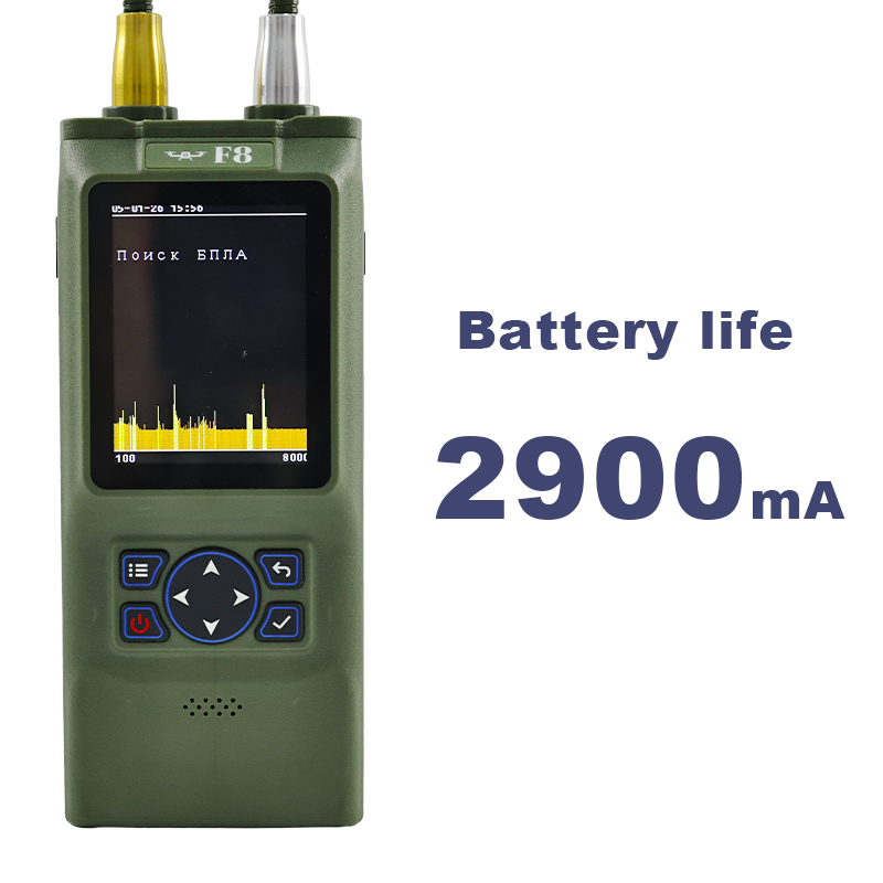 100MHz–8GHz Ultra-Wideband Portable Handheld Drone Detection System |1KM Range Detectiion for Anti Drone System