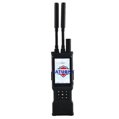Full-band 70-6000MHz detection and positioning of UAVs within 1.5km